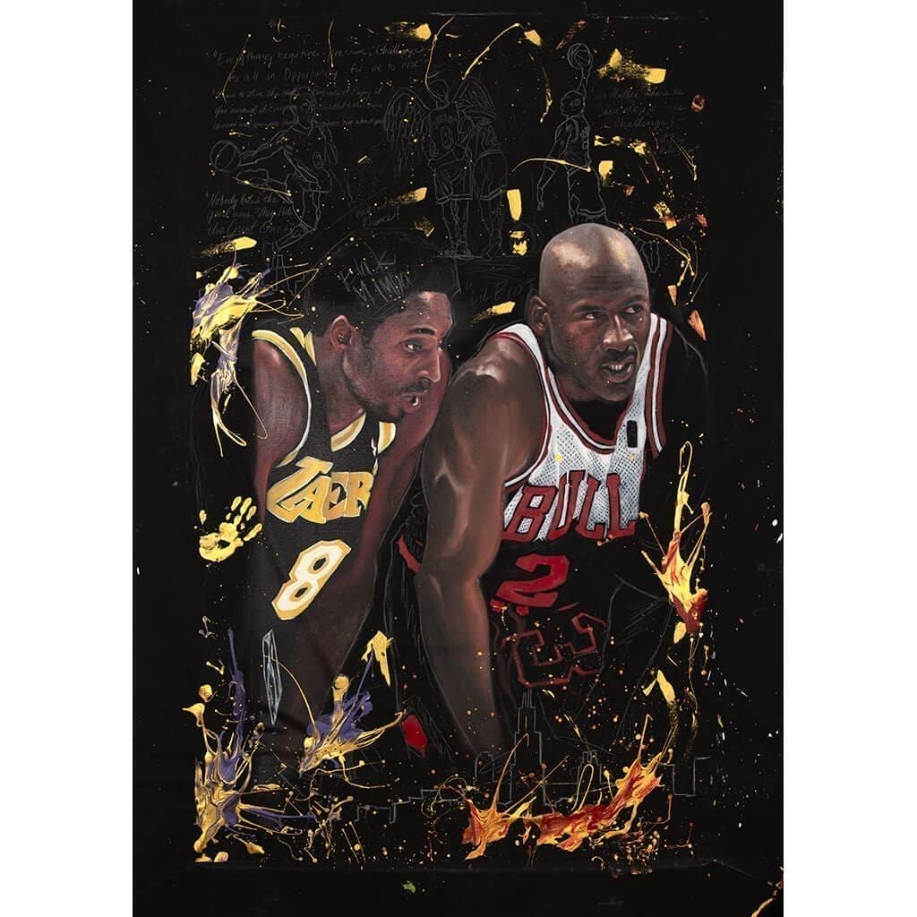 Kobe &amp; MJ “Lil bro” Unfinished Legacy (prints)
