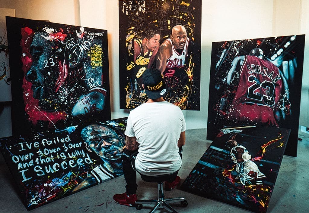 Kobe &amp; MJ “Lil bro” Unfinished Legacy (prints)