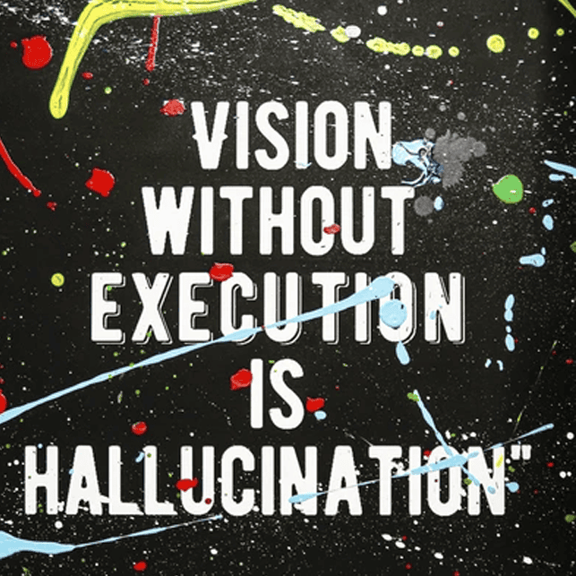 Vision Without Execution